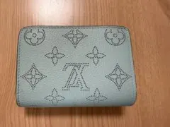 ルイヴィトン ポルトフォイユ ルー ブルーグラシエ 二つ折り財布