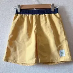 男の子 水着 110 海パン スイムパンツ スイムウェア イエロー シンプル 夏