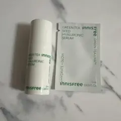 innisfree グリーンティーシードヒアルロン　セラム　美容液 セット