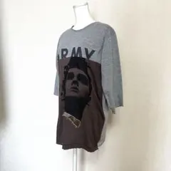 COTEMER 七分袖　プルオーバー　七分袖　カットソー　ARMY か　カモフラのサムネイル