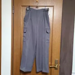 新品しまむらLax Dan Tia グレーカーゴパンツL