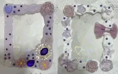 ホイップデコ　2個セット　B8 紫　アイドル　イベント　推し活