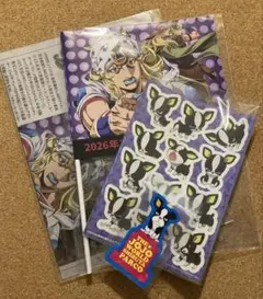 ジャンプフェスタ ジョジョ スティールボールラン イギー ステッカー フラッグ