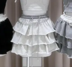 BUBBLES バイカラースウェット　スカパン