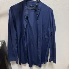 UNIQLO +J ジルサンダー　スーピマコットンスタンドカラーシャツ　Ｌのサムネイル