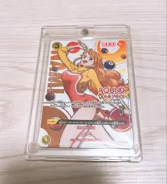 ワンピースカード ラウンドワン プロモ ナミ - メルカリ