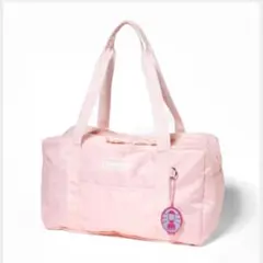 撥水ボストンバッグ＆ リフレクターチャーム 2点セット