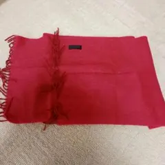 COACH 赤マフラー