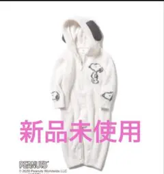 ジェラートピケ　スヌーピーロンパース