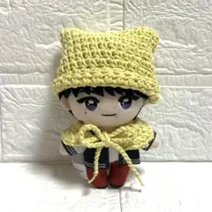 GiGO限定JO1マスコット 木全翔也 猫耳ニットキャップ ケープ イエロー