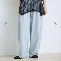 JEANASIS スウェットパンツ ライトブルー