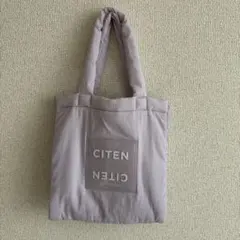 CITEN パデッドクリアロゴトートS ライトパープル