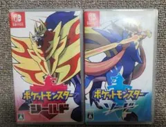 Nintendo Switch ポケットモンスター ソード シールド 2本セット