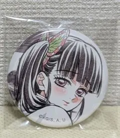 鬼滅の刃 柱描き下ろしイラスト WEBSHOPくじ E賞 缶バッジ 栗花落