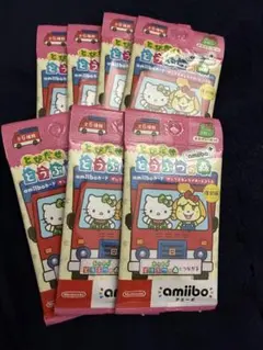 【新品未開封】どうぶつの森 amiibo サンリオ　9パック