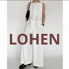 LOHEN ローヘン　ボックスプリーツオールインワン　サロペット 2026年最新】ローヘン lohen オールインワンの人気アイテム - メルカリ
