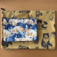 marble SUD 猫柄ポーチ 2個セット 未使用品のサムネイル