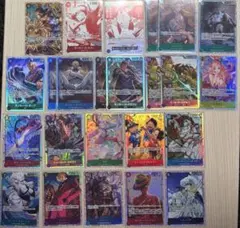 (最終値下げ‼️)ワンピース カードセット(SEC.SRまとめ売り)