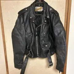 ショット　618ダブルライダースジャケット 46