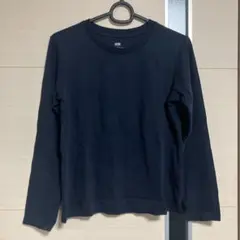 UNIQLO Tシャツ インナー ネイビー S