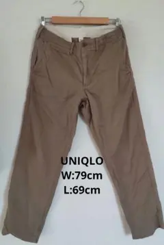UNIQLO ヴィンテージレギュラーフィットチノ