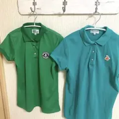 Jack Bunny!! ポロシャツ 緑と青 セット サイズ2