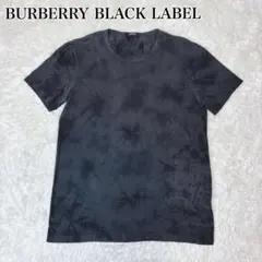 BURBERRY BLACK LABEL Tシャツ ビックロゴ ナイトロゴ L