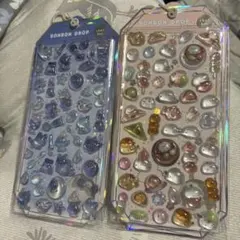 【正規品】ボンボンドロップシールよるねこ★シマエナガもちもちシャーベット
