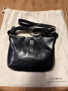 SLOW & CO レザー ショルダーバッグ　herbieのサムネイル