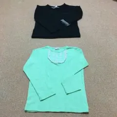 カットソー２枚セット　120㎝