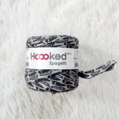 未使用★ Hoooked Zpagetti リサイクルコットン糸 グレー
