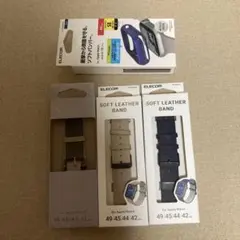 新品 Apple Watch 用 ソフトレザーバンド 49 45 44 42mm