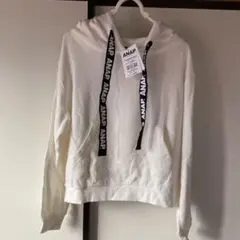 ANAP フード付きホワイトパーカー Fサイズ