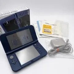 極美品 上IPS Newニンテンドー3DS LL メタリックブルー 任天堂