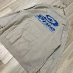 90's Piko バックプリント スウェット トレーナー　ベージュのサムネイル