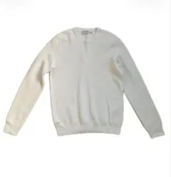 LACOSTE クルーネックニット ホワイト FR3