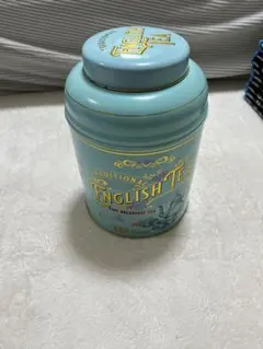可愛い Traditional English Tea 缶 240g 小物入れ