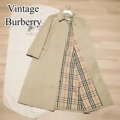 希少貴重 ビンテージ BURBERRY バーバリー ステンカラーコート