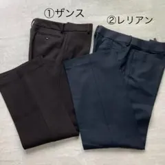 BERNARD ZINS ベルナールザンス 春夏2プリーツスラックス38グレー