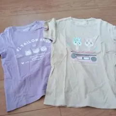 ユニクロ　あつまれどうぶつの森Tシャツ　120cm＋140cm