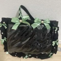 【A4痛バ】ザッカマート A4フリルデザイン痛バッグ用トートバッグ