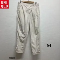 UNIQLO『ユニクロ』コーデュロイ スマート アンクルパンツ【M】ベージュ