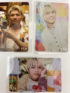 timelesz FAMランダム個人トレカ 松島聡×篠塚大輝 3形態3枚セット