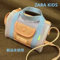 新品未使用★ZARA KIDS ショルダーバッグ ビニール サコッシュ ポーチ