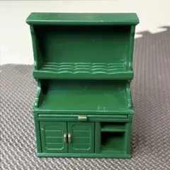 【お安くどうぞ！】シルバニアファミリー 初期 食器棚 スライドテーブル付き