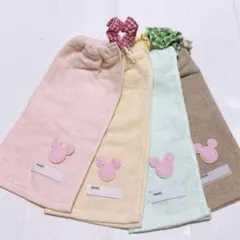 おりこうエプロン みき 4枚 エプロン スタイ タオルエプロン 保育園 3のサムネイル