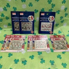 和風デザイン　ネイルシール　5種セット