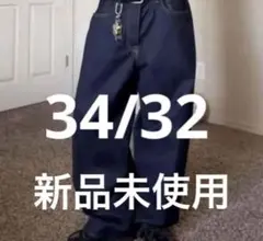 【新品未使用】GAP スーパーバギーデニム 34W32L ダークリンス