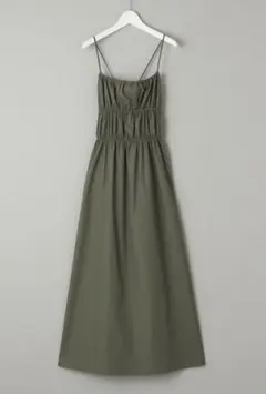 バックリボン キャミマキシワンピース