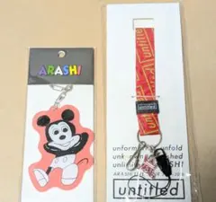 嵐 ARASHI LIVE 会場限定ネックストラップ 展覧会 ミッキー 櫻井翔